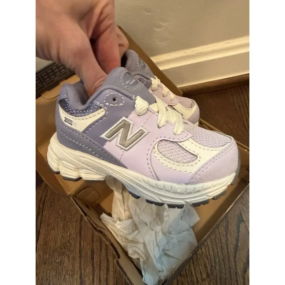 New Balance 2002R Sneakers Shoes Purple Little Girls Sz 5 NIB